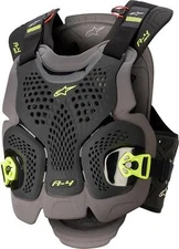 A 4 Max Chest Protector Blk/Anth/Fluo Ylw Xl/2x