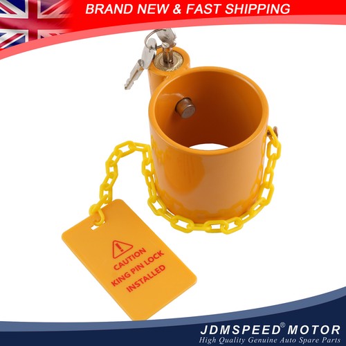 Kingpin Tow Ball Lock Trailer Hgv Security King Pin Hitch 5th Wheel