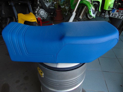 BMW r80g/s r65g/s R 80 ST panchina seduta Bank Blu | eBay