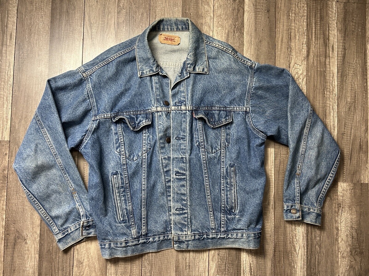 趣味・スポーツ・実用 Levi's VINTAGE DENIM JACKETS Vintage Levi's 80's Denim Jacket Made in USA Men's Size LL