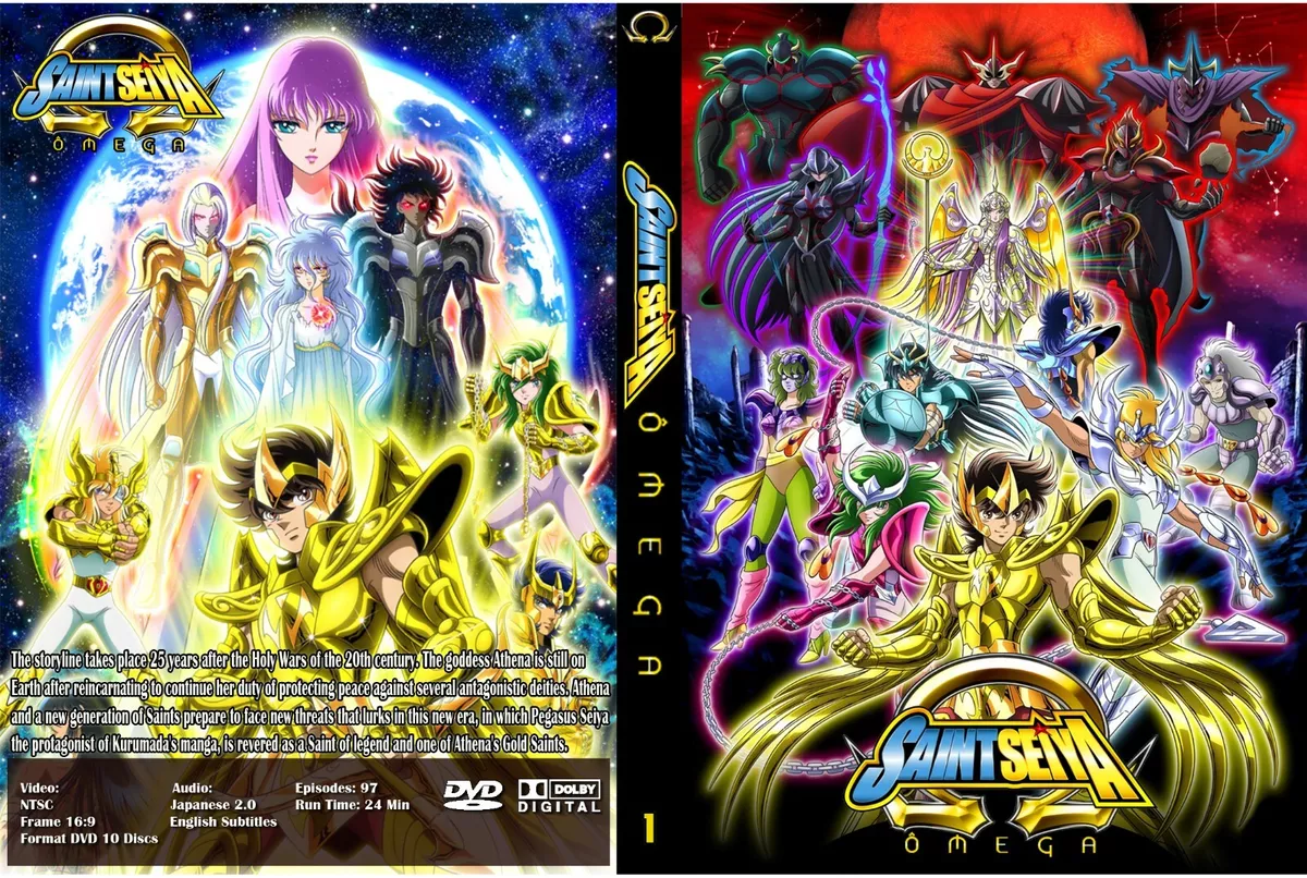 DVD Japan Anime SAINT SEIYA Complete Boxset + 5 Movie +Series English  Subtitle*