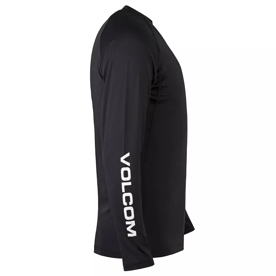 Volcom Lido Surf Lycra Longsleeve T-Shirt black - Langarm Wetshirt mit UV Schutz - Bild 2 von 3