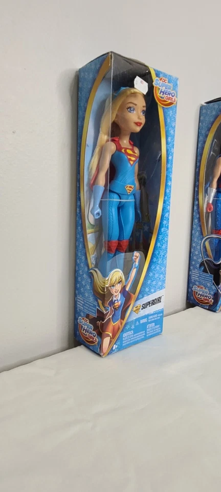 DC SUPER HERO GIRLS - WONDER WOMEN SUPERGIRL BATGIRL - Lote de 4 🔥Figuras de acción Foto 4 de 4