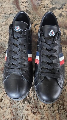 Moncler Monaco Black Dress Sneakers Mens Size 11 | eBay