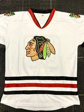 Christmas Vacation Clark Griswold Chicago Blackhawks Jersey Size Larger