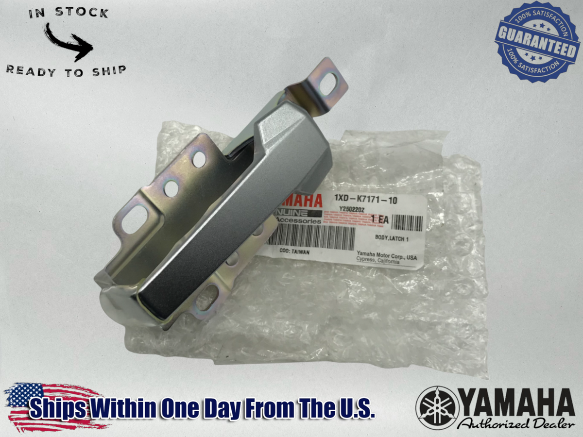Genuine Yamaha Door Handle Body Latch Viking Yxm700 1xd-k7171-10