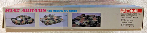 DML Dragon Model Kit SCALA 1/35 M1A2 Abrams Tank Modern AFV Series 1993 Nuovo con scatola - Foto 7 di 10