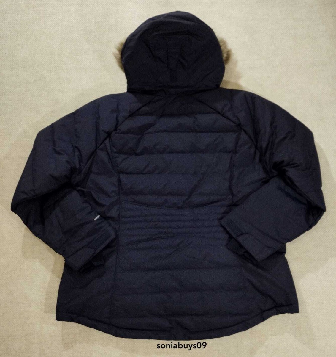 Columbia Women's Lay D Down III Hooded Jacket, Navy, Size 2X - Main Image