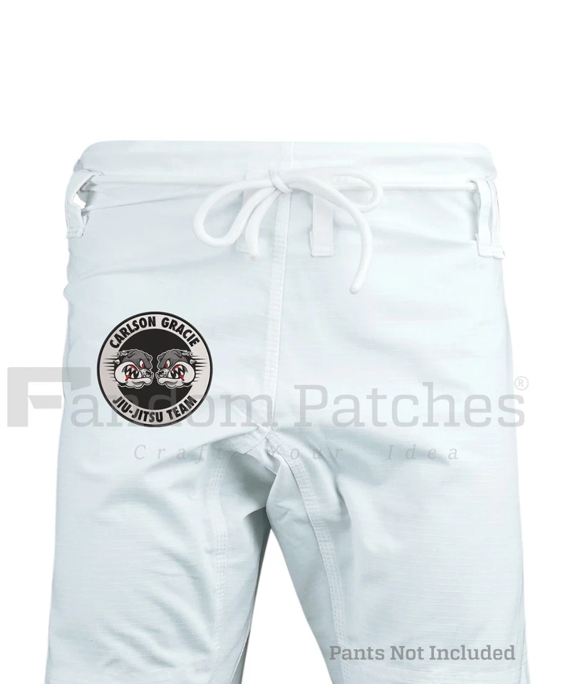 Carlson Gracie Bjj Embroidery Patches Jiujitsu Gi Patch Gracie BJJ Patches Pack - Image 3 of 4