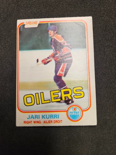 1981-82 O-Pee-Chee Hockey RC Rookie  Jari Kurri #107 VGEX