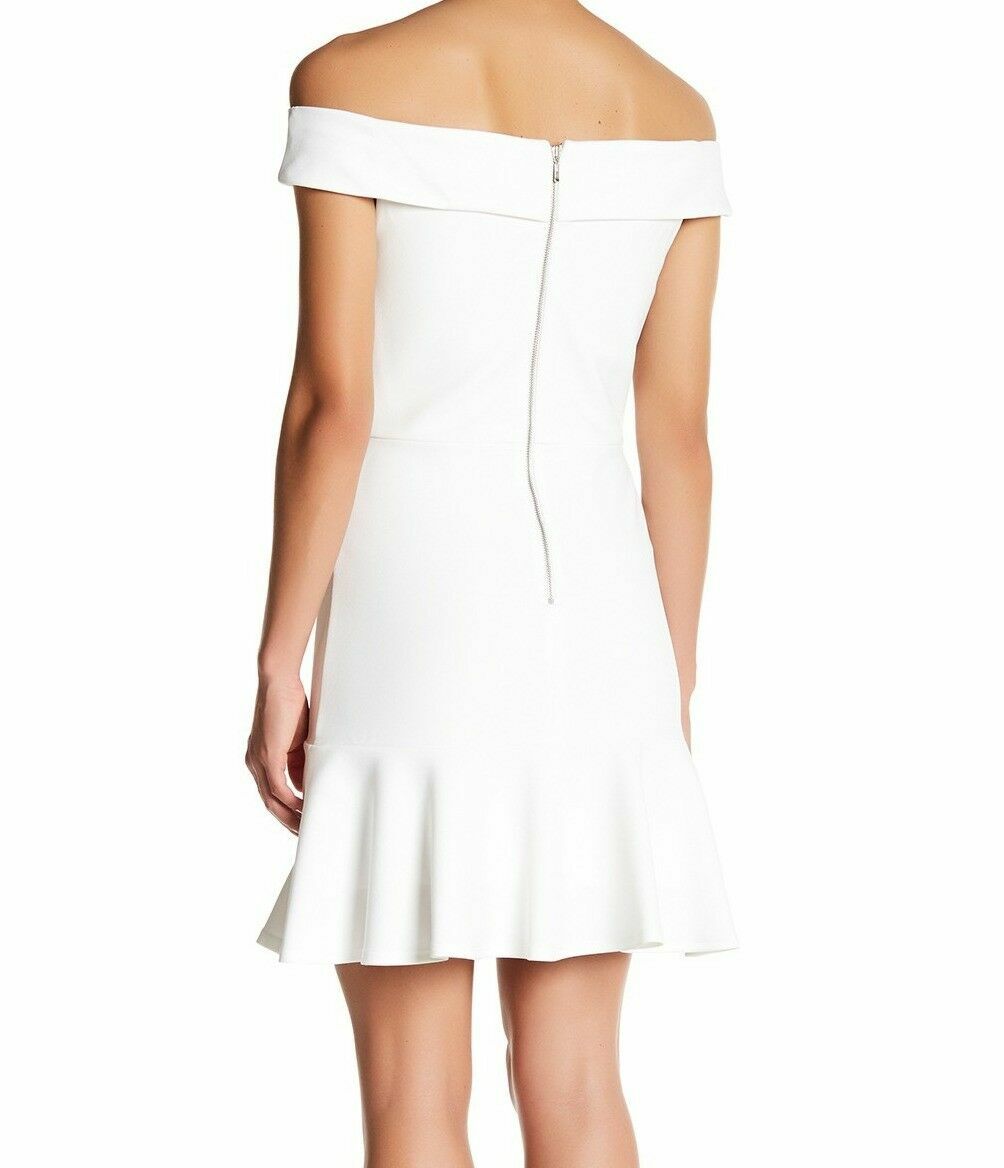 Abs by Allen Schwartz Off-The-Shoulder Dress MSRP $318 Size L 1B 893 NEW