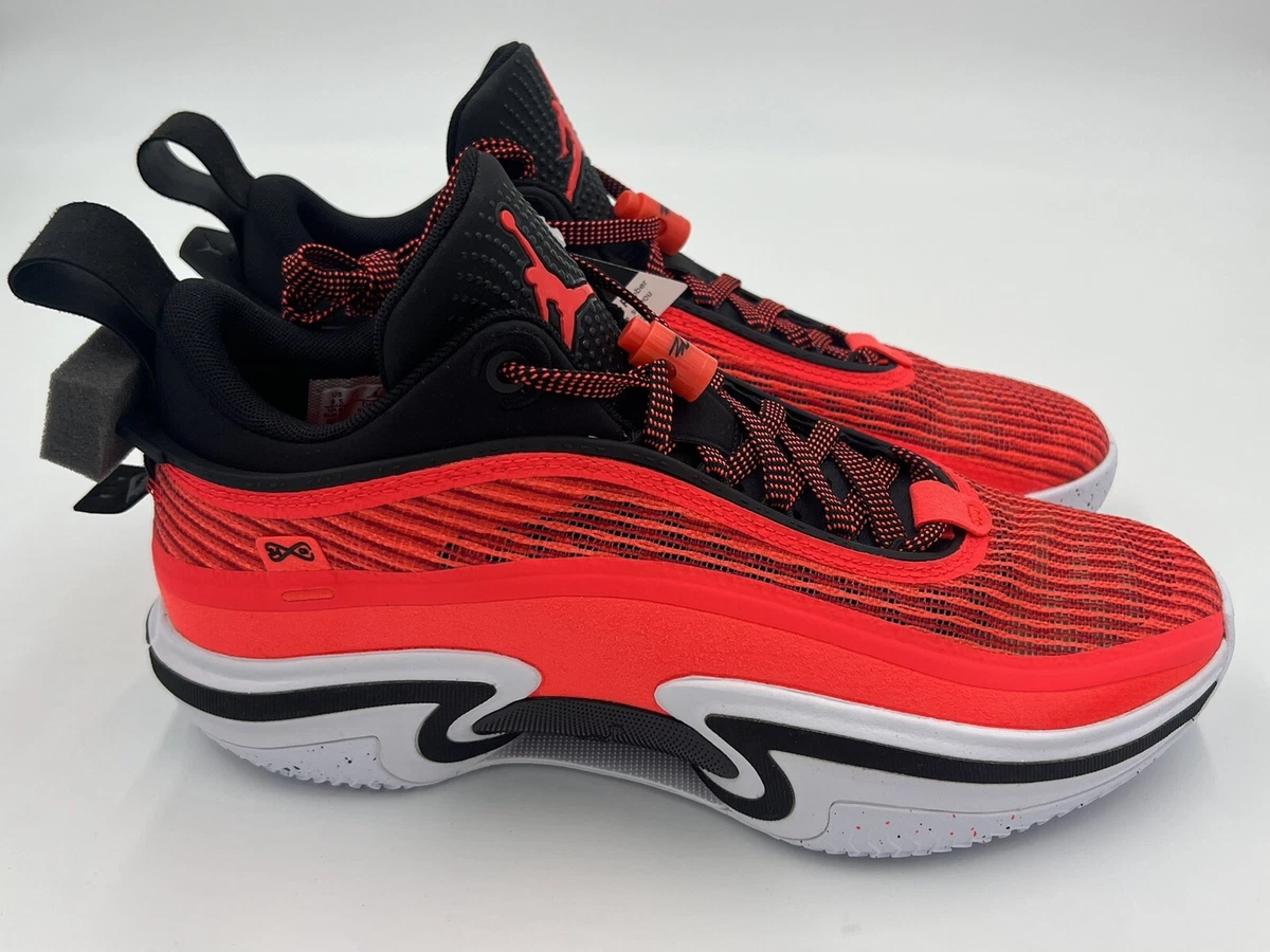 Size 9 Nike Air Jordan 36 Low Infrared 23 Black Shoes DH0832 660