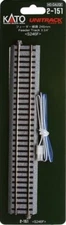 Kato HO Scale ~ UniTrack ~ 246mm 9 3/4 Inch Straight Feeder Track (1 Pc) 2-151