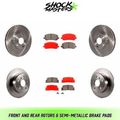 2001 2002 2003 For Toyota Highlander Rear Semi Metallic Brake Pads