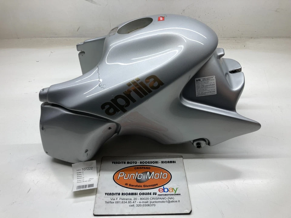 SERBATOIO CARBURANTE BENZINA ORIGINALE  APRILIA PEGASO 650 ROTAX 2001-2004 - Imagen 3 de 4