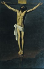 Francisco de Zurbaran - Christ Crucified Giclee Fine Art Print on Canvas 36"