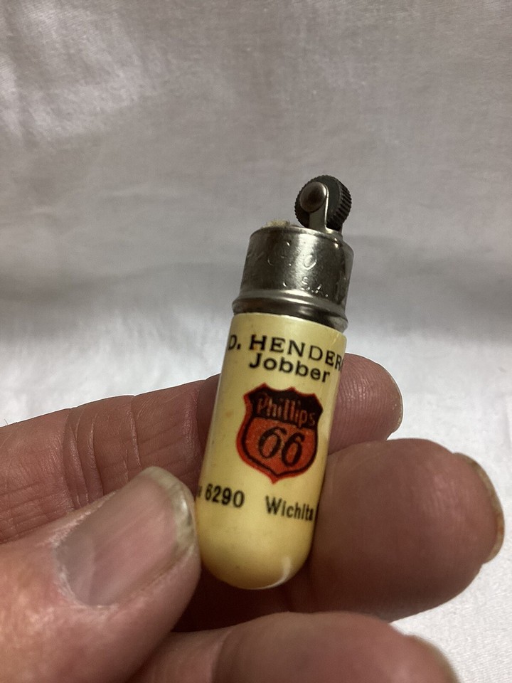 Vintage 1950s Phillips 66 GD Henderson Jobber Wichita Falls Texas Hy