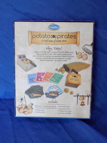 POTATO PITRATES A Card Game of Potato War Think Fun 2018 Ages 7+ - Picture 2 of 6