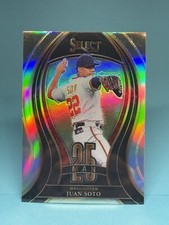 Juan Soto 25-Man Holo Prizm 2021 Panini Select #25M-6 Yankees Mets Nationals
