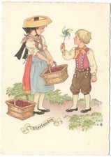 Ansichtskarte Deutsche Gaue - Vierlanden, nach Hanna Helwig-Goerke (A92)