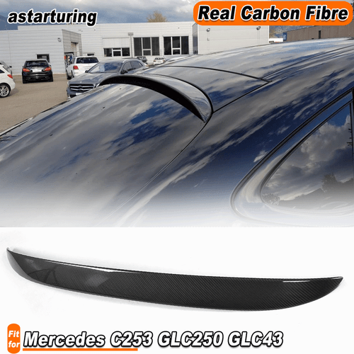 REAL Carbon Rear Roof Wing Spoiler For Mercedes GLC Coupe C253 GLC250 GLC43  - Bild 1 von 12