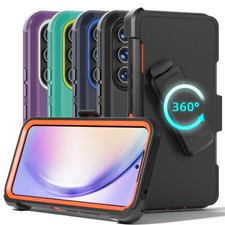 For Samsung Galaxy A54 A14 5G Case Shockproof Cover / Belt Clip Fits Otterbox