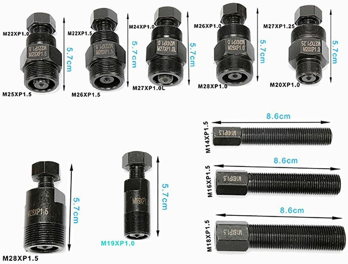 10 Pcs Motorcycle ATV Flywheel Puller Universal for Yamaha Kawasaki Honda Suzuki