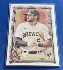 2023 Topps Allen and Ginter #117 Garrett Mitchell RC Milwaukee Brewers