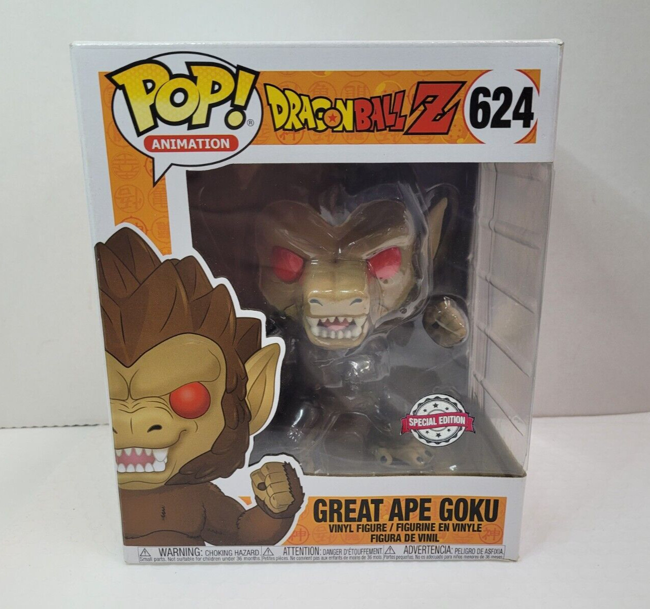 Funko Pop #624 - Great Ape Goku - Special Edition - Rough Box