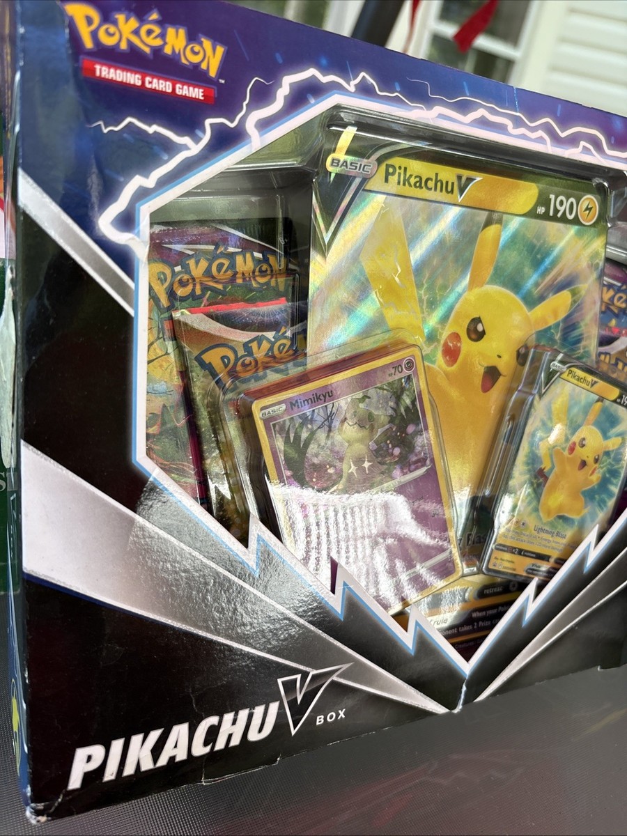 Pokémon TCG: Pikachu V Box Sealed 820650851179| eBay