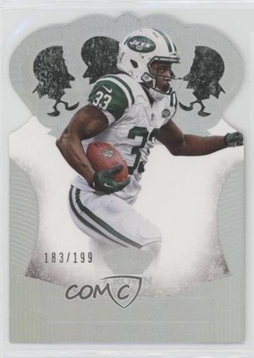 2013 Panini Crown Royale Silver Holo Die-Cut Crown 183/199 Chris Ivory #24 07rd