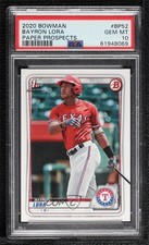 2020 Bowman Prospects Bayron Lora #BP-52 PSA 10 GEM MT 0c6