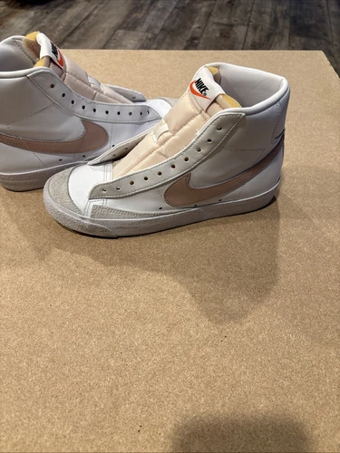 Nike Blazer '77 Vintage Mid Bianco Rosa Oxford Sneakers CZ1055 118 Donna Taglia 7