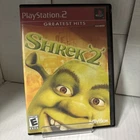 Shrek 2 (Sony PlayStation 2, 2004) TESTED AND WORKING(Reprinted Cover Art)