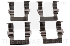 NK Zubehörsatz Scheibenbremsbelag 7930194 für PEUGEOT MITSUBISHI 4007 CROSSER 2