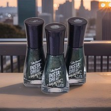 Sally Hansen INSTA-DRI Nail Polish GALACTIC Lot of 3 Color 116 LUNAR LOVE Purple