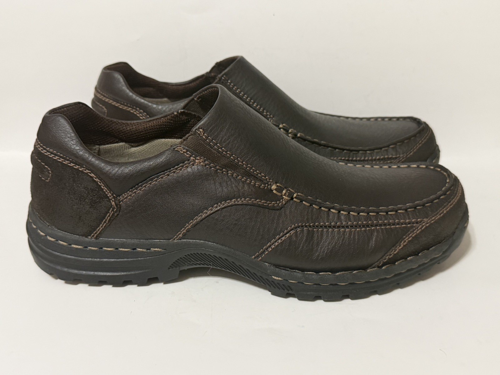 BASS DANNY  Men's shoes 10 M Brown Slip on shoes NEW