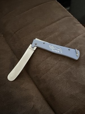 OTTER-Messer Mercator Humpback Folding Knife Blunt Tip Stainless Construction