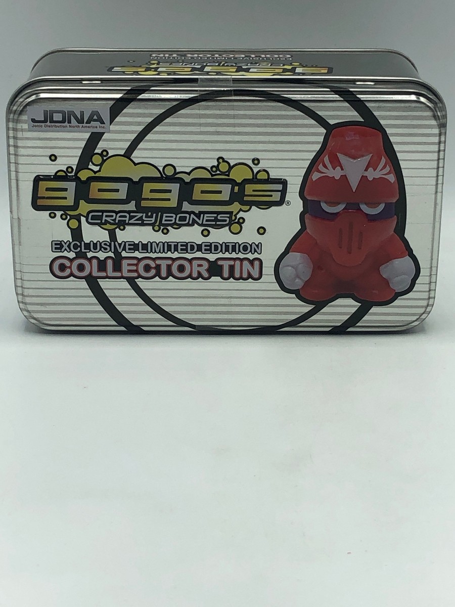 JDNA Gogo 90905 Crazy Bones Limited Edition Collector Tin 5 for
