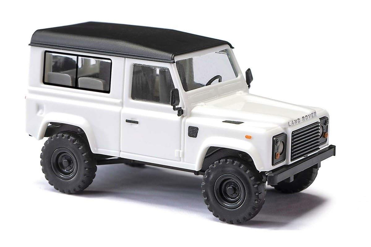 Busch - 1/87 LAND ROVER DEFENDER 90 WEISS 1983 (6/23) *