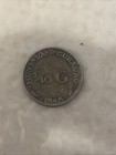 1921 Silver Sixpence Coin And 1/10 Netherlands Gulden Silver Coin — photo 5