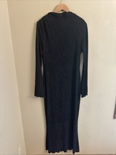 Goth Witchy Whimsygoth Vampire Black Long Sleeve Long Dress Size Large