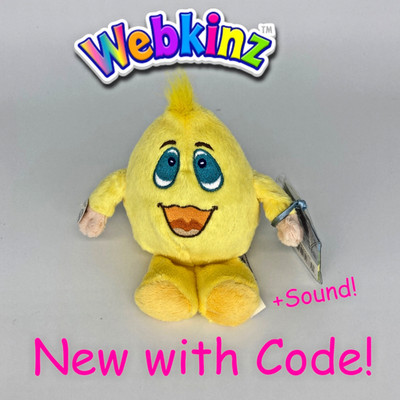 WORKS Webkinz Wacky Zingoz WE000163 Sealed Code Stuffed Plush NWT GANZ Unused