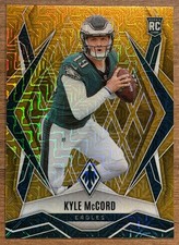 2025 Panini Phoenix Football Kyle McCord GOLD MOJO (RC) 01/10 SSP #173 BOOKEND