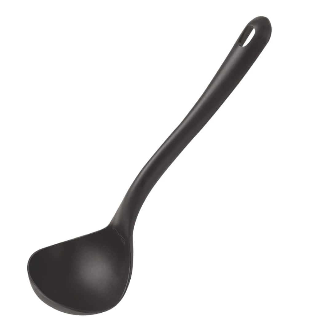 Black Kitchen Spoon 9 Cm L. 31 Cm Sambonet Paderno - Scratch Resistant