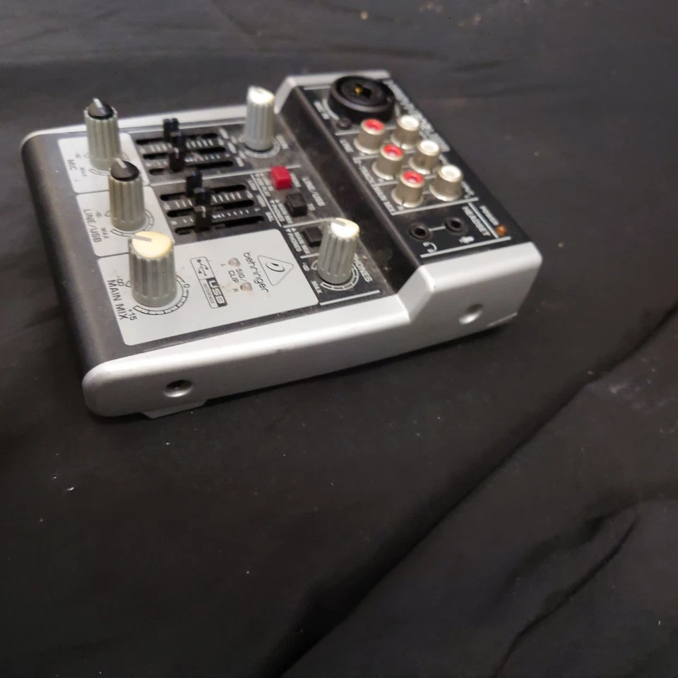 Behringer Xenyx 302USB Tested Compact Audio Mixer with USB Interface - Image 3 of 4