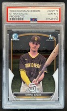2023 Bowman Chrome Ethan Salas 1st Prospect #BCP-171 Padres PSA 10 GEM MINT