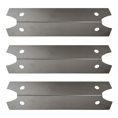 SN06113-Pack 13 1/8'' Stainless Steel Heat Plate for Gas Grill Model Brinkmann...