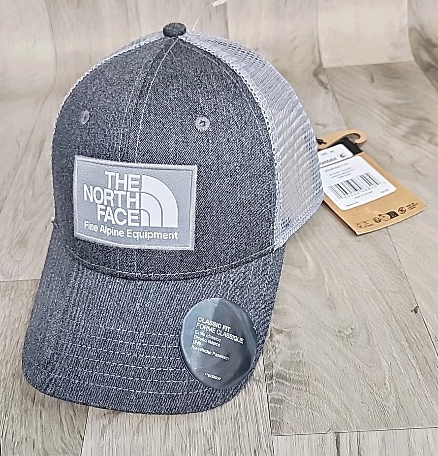 Gray Mesh Snap‑back Classic Fit Nwt