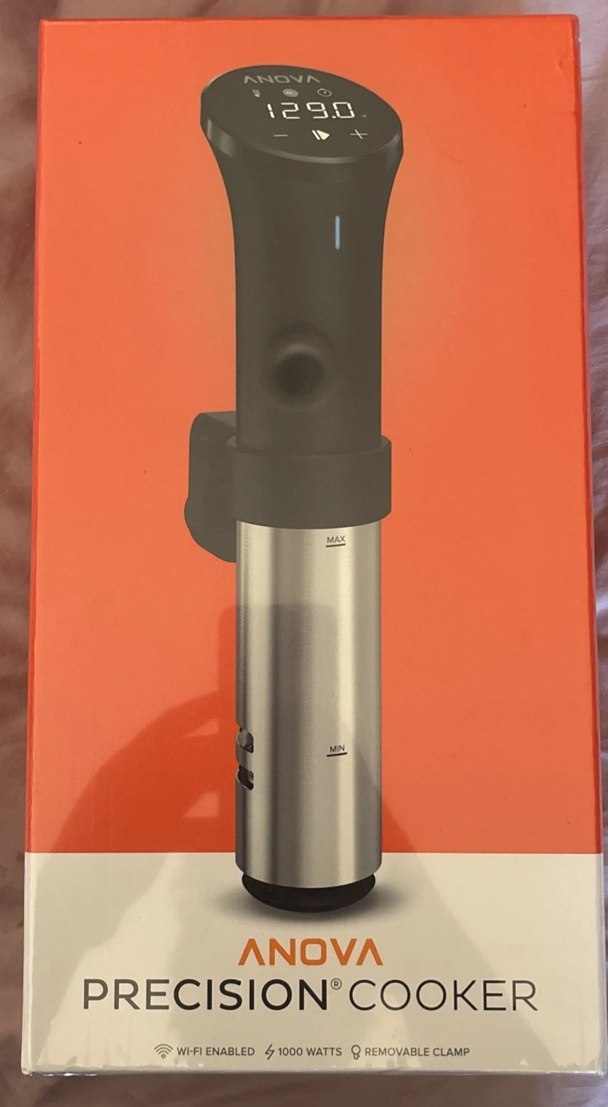 Anova AN500-US00 Sous Vide Precision Cooker 1000 Watts w/ WiFi - NEW AND SEALED